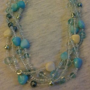 4 strand beaded necklace, 4 for $20