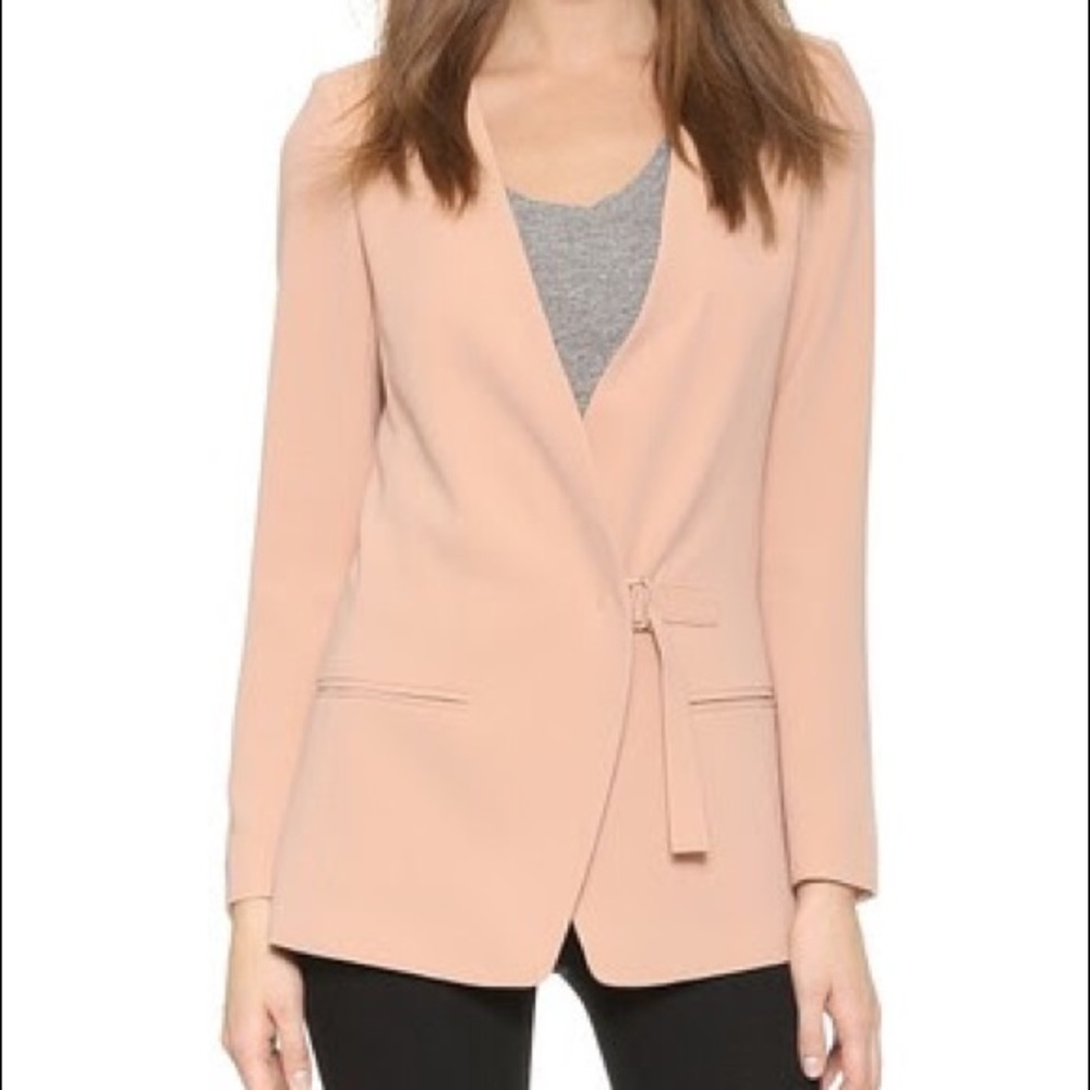 NWT Club Monaco Leandra Blush Blazer Size 6