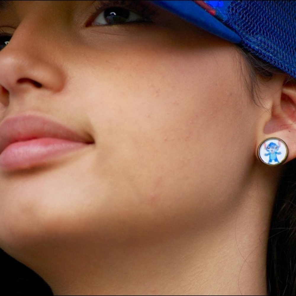 Stitch Earrings - Lilo & Stitch, Disney - Picture 4 of 8