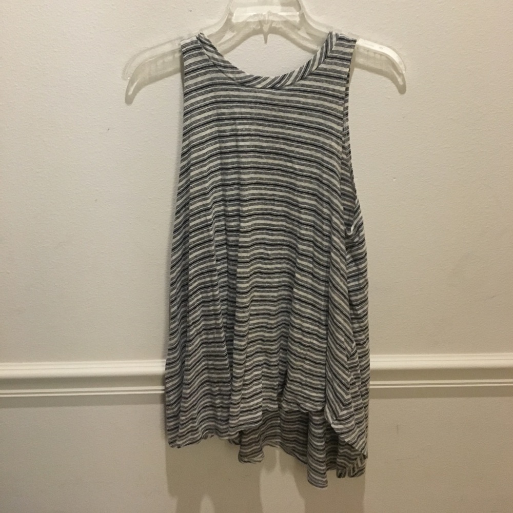 long striped tank top