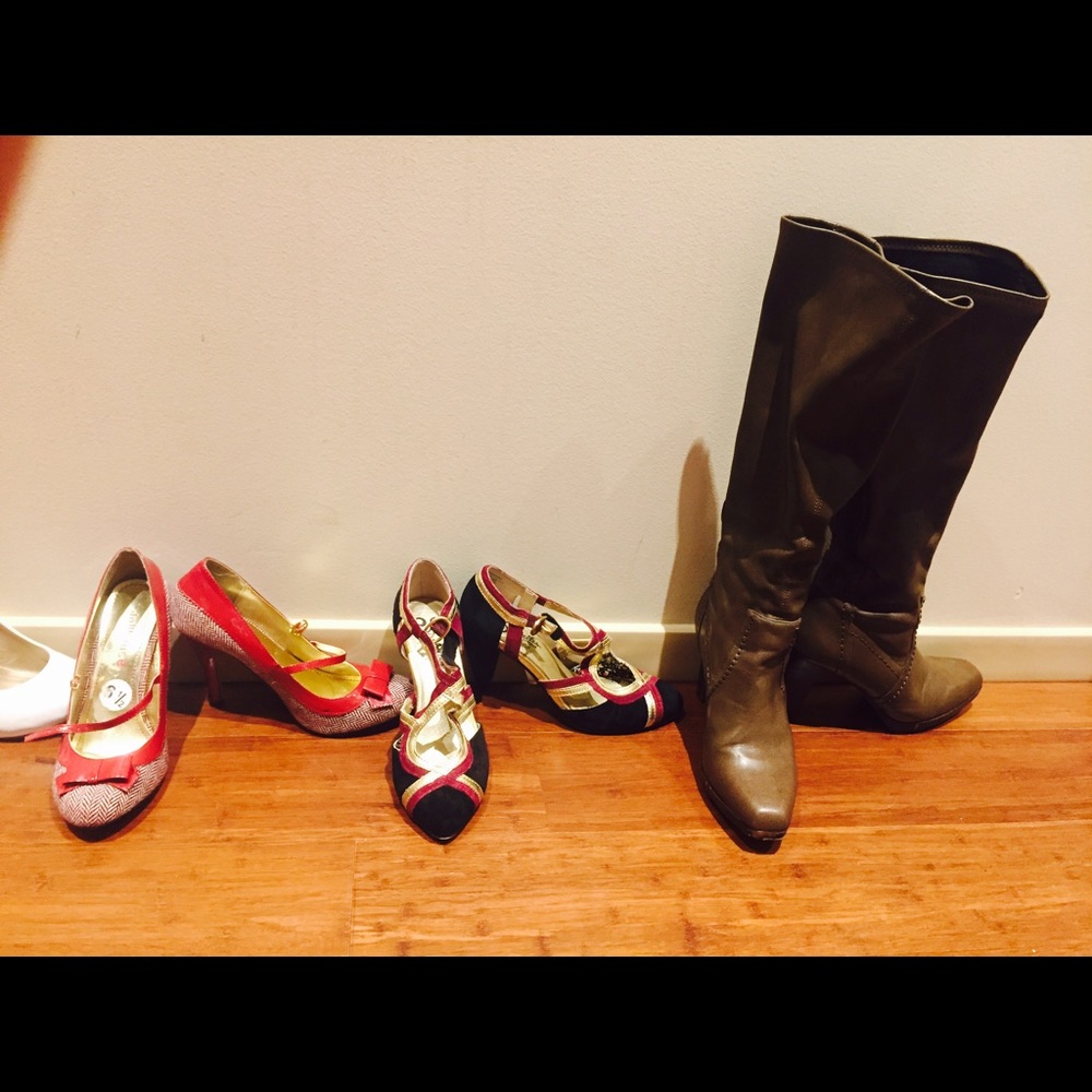 Shoes shoes. $10 each or get discounts for 2+