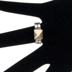 MIgnon Fiaget 14 karat and silver ring