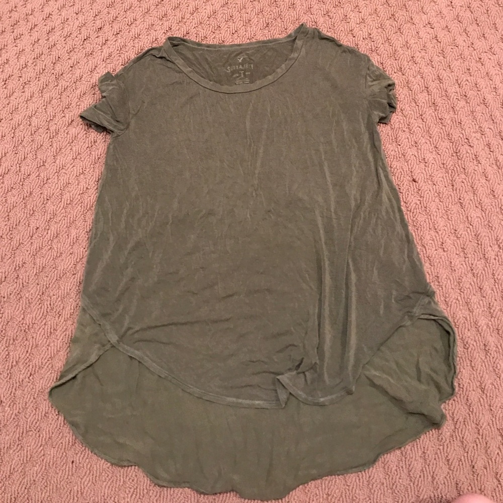 Long Green Shirt