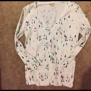 Sailboat cardigan from target