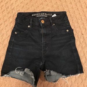 High Waisted Jean Shorts