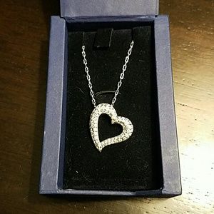 Swarovski Heart Pendant Necklace