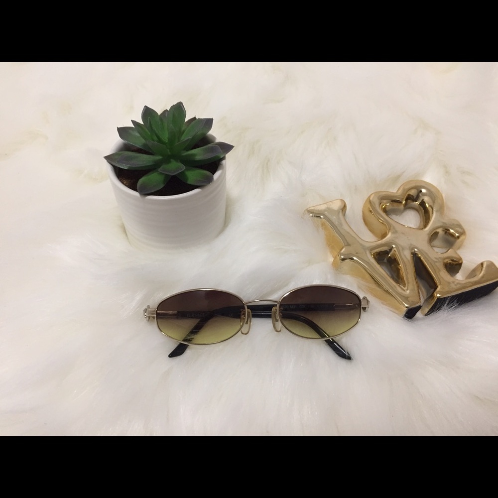 Vintage Versace Eyewear with Two-tone Lenses