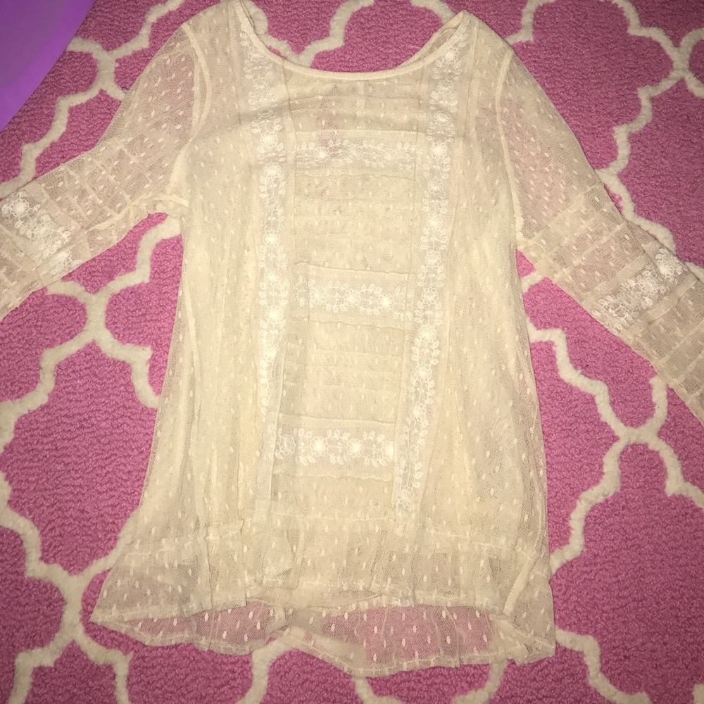 FREE PEOPLE Top worn once!!