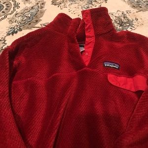 Patagonia retool Pullover (crimson)
