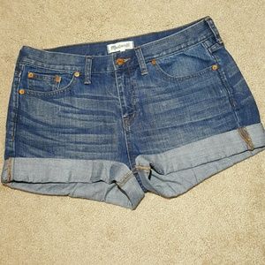 Madewell denim shorts
