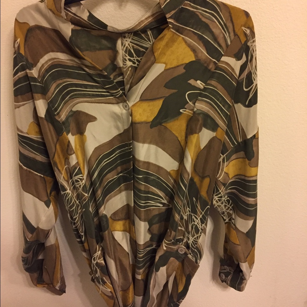 🔥Slimming Silk Rachel Zoe Romper🔥