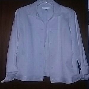Rafael size 16 White Jacket