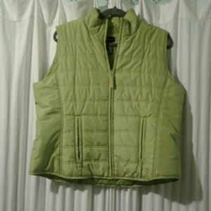 Green Puffer Vest