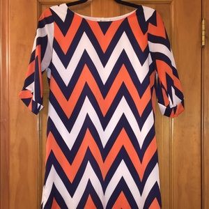 Everly Chevron Dress