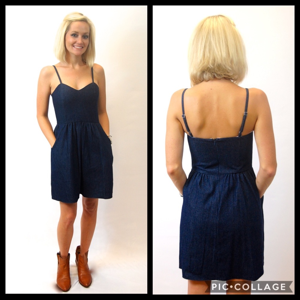 Dayton K. Erin Dress in denim