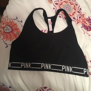 Pink Sports Bra