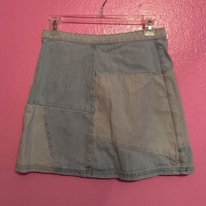 Denim skirt