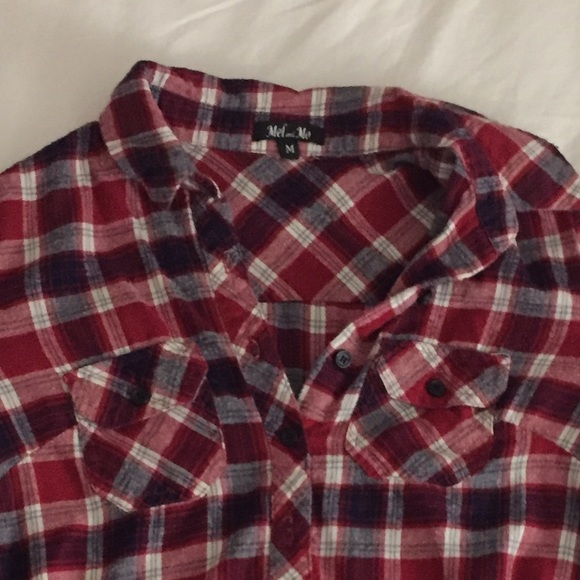 Red and Blue Flannel - Picture 2 of 2