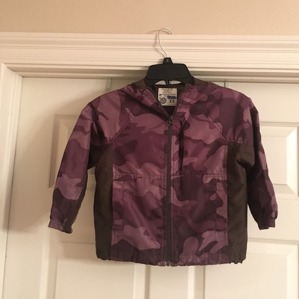 Camo Old Navy rain coat