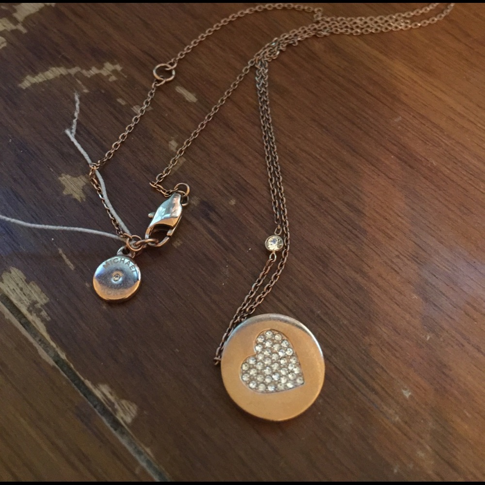 Michael Kors Rose Gold Necklace