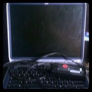 Blue hp Windows xp Laptop