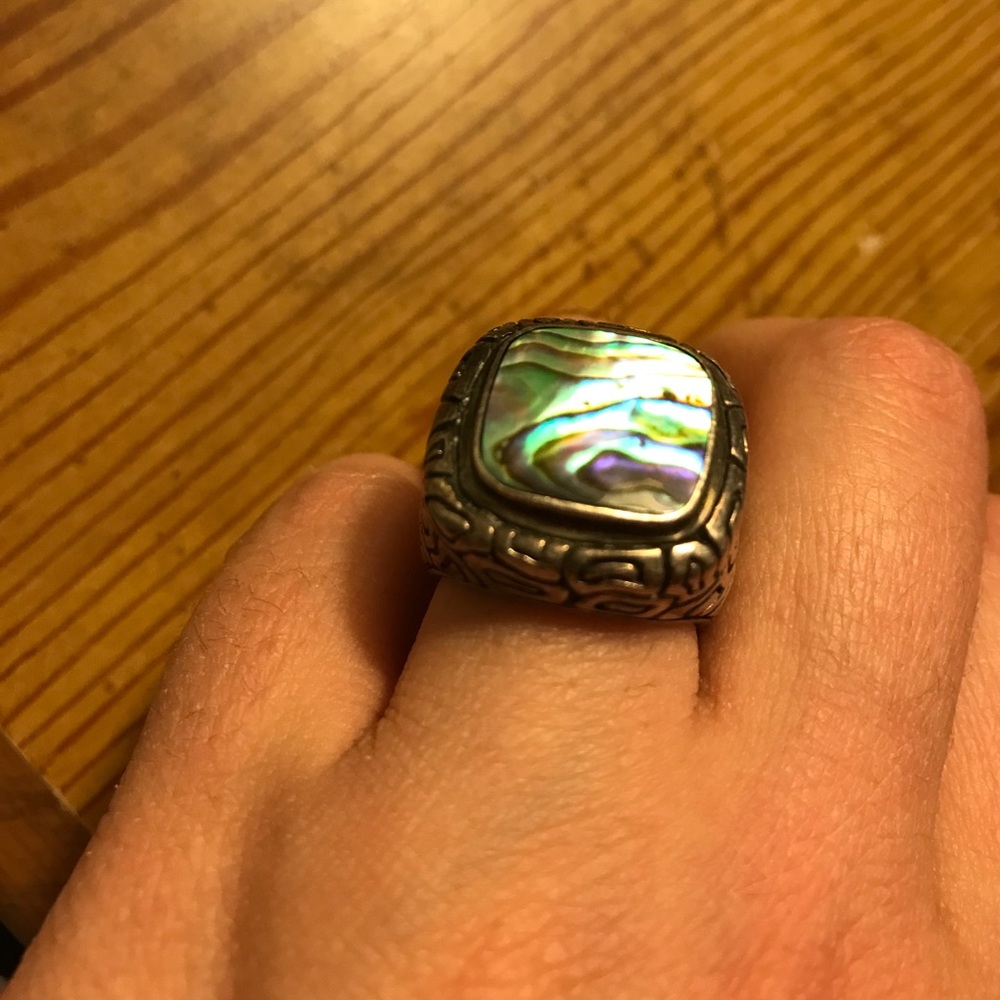 SS abalone ring