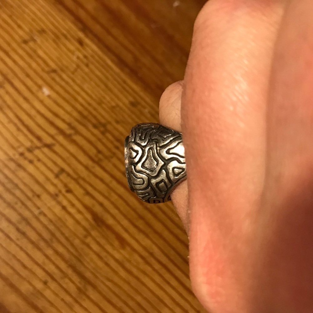 SS abalone ring - Picture 3 of 4