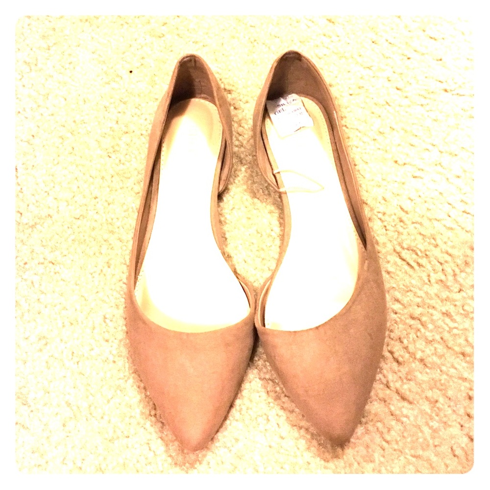 Forever 21 tan flats