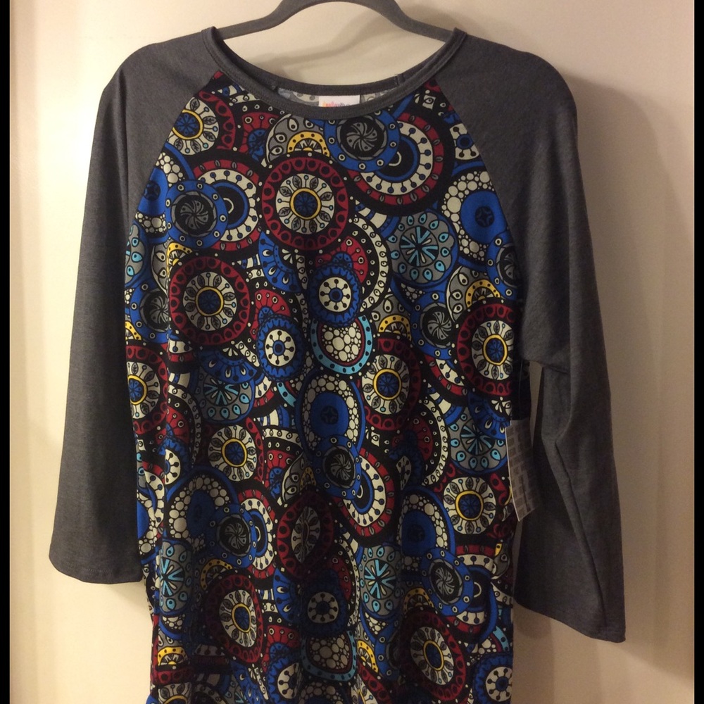 LuLaRoe Randy Top, Large L, NWT