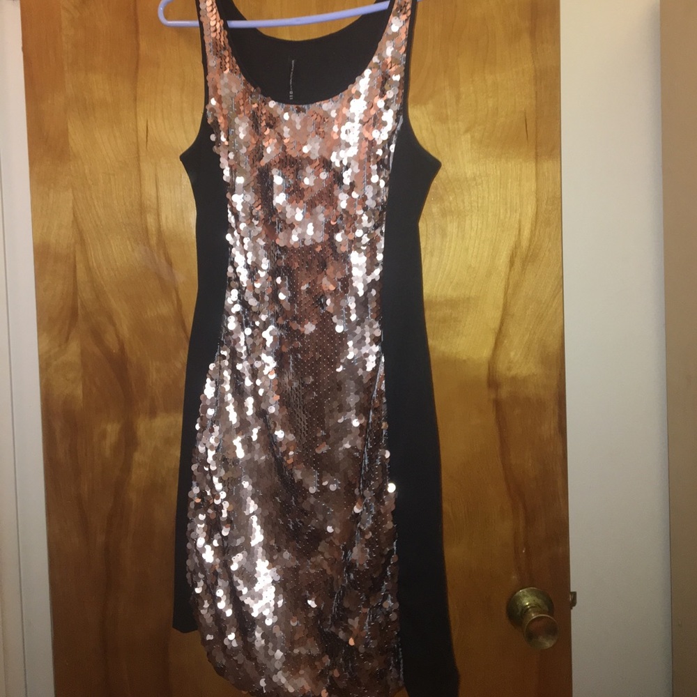 Sequinned party dress