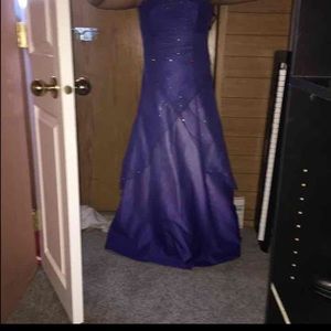 Blue/ purple prom dress