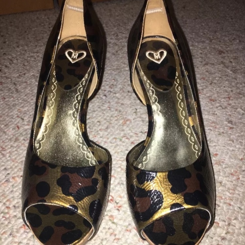Peep toe high heels Women's shoes