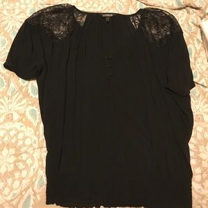 Black Express blouse