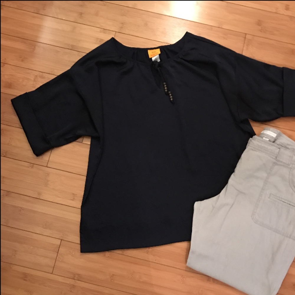 Navy Blouse