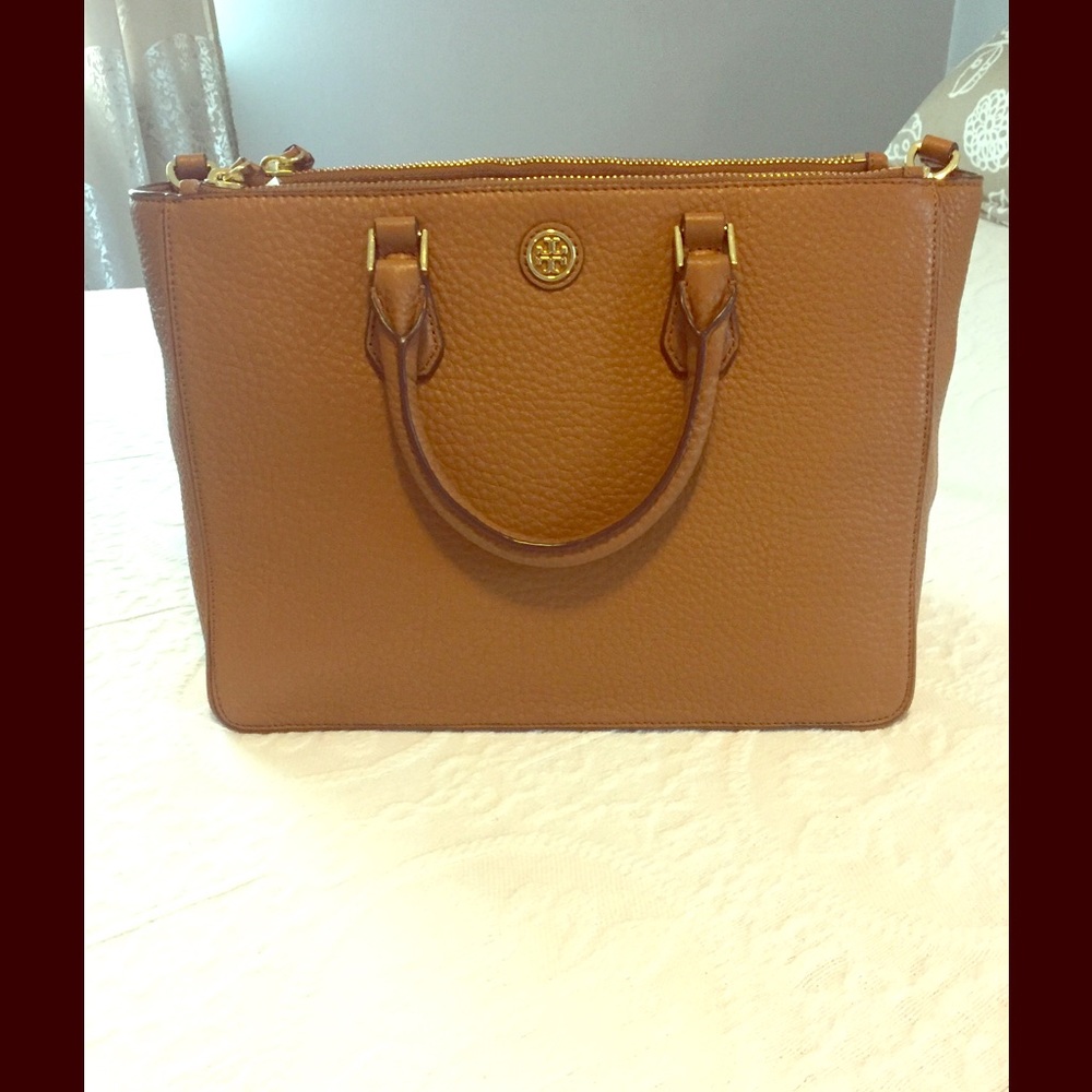 SOLD - Tan Tory Burch Tote