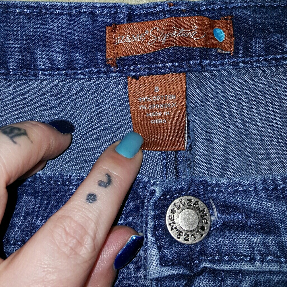 💕💚SOLD SOLD SOLD💚💕Liz & Me size 3 Jean capris