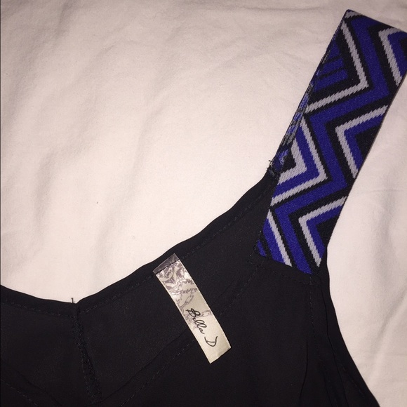 Black Flowy Blouse - Picture 3 of 3