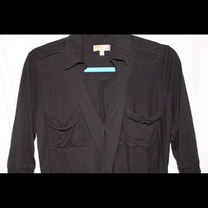 Vera Wang Quarter Sleeve Top