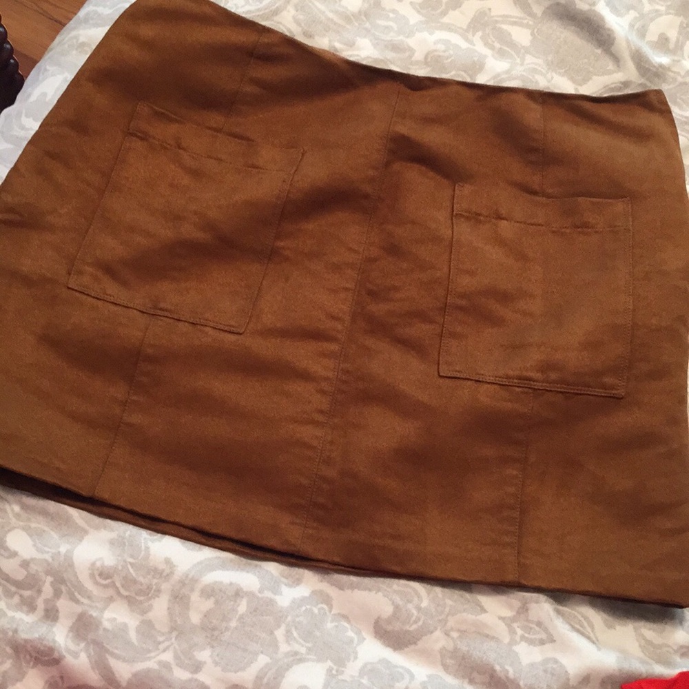 Old Navy Suede Skirt