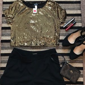 ✨Sequin Crop Top✨