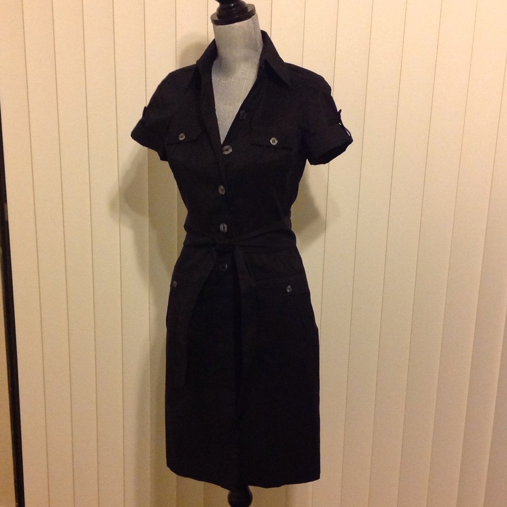 Diane von Furstenberg short sleeve shirt dress