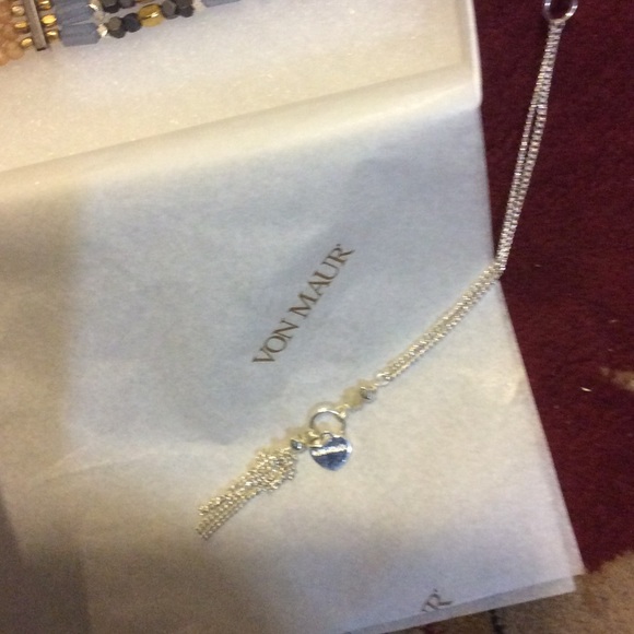 Nakamol 10 layered Crystal necklace new - Picture 2 of 2