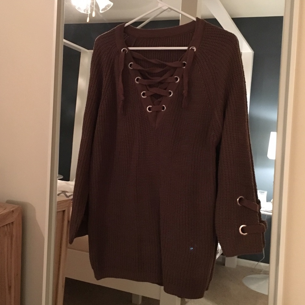 Oversized sweater dress. Brand new.