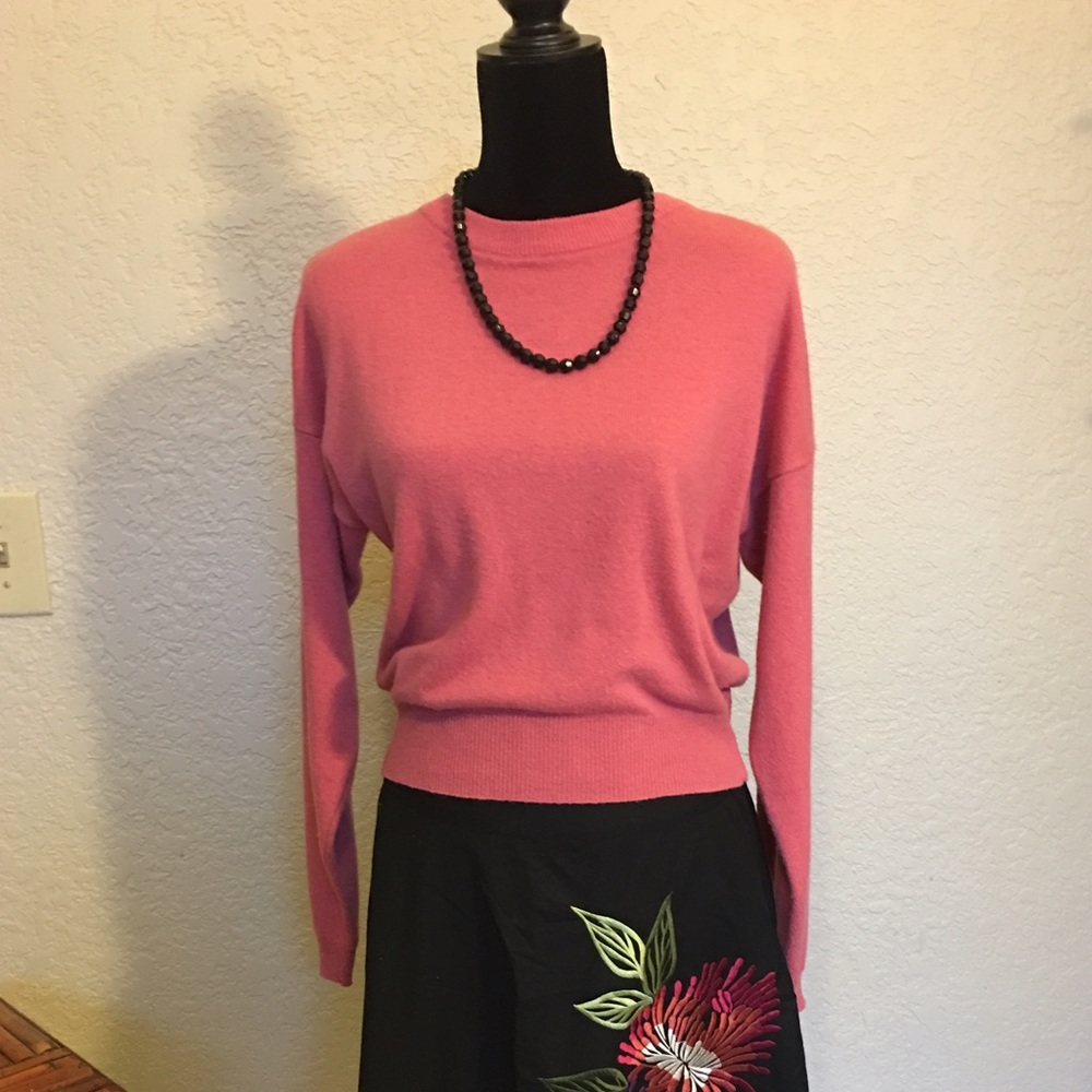 100% cashmere sweater!