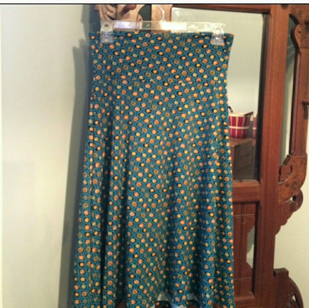 Flash Sale!!! S azure lularoe skirt