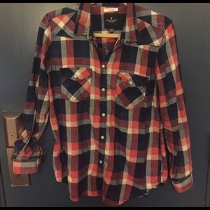 Deleting Tomorrow! AEO Button Down Flannel