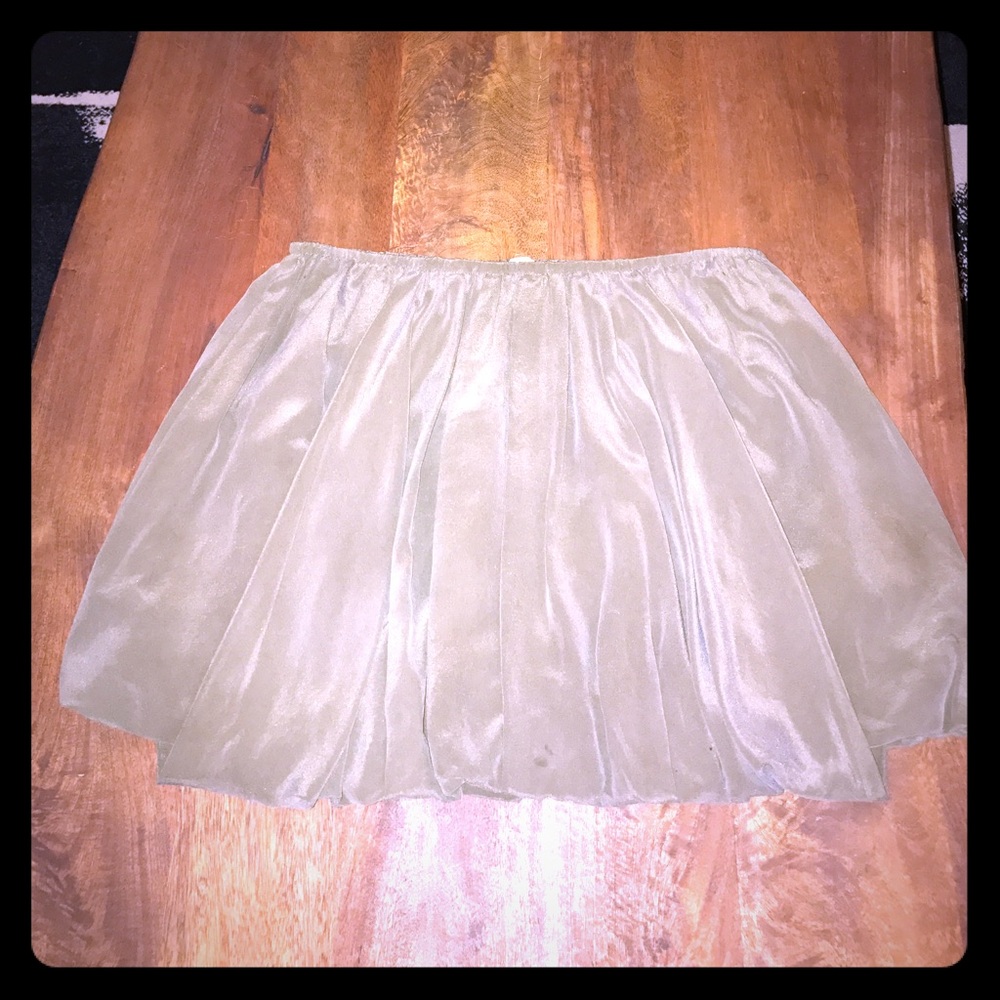 J. Crew women's bubble skirt.