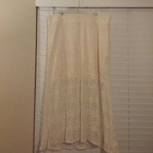 Crochet Maxi skirt
