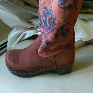 Berkemann New  wood clog boots