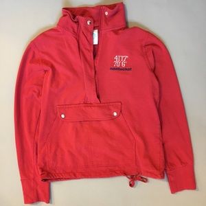 nantucket quarter zip sweatshirt
